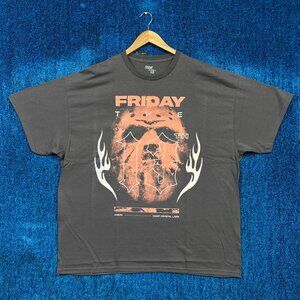 Friday the 13th “Jason Voorhees” Camp Crystal Lake T-Shirt Size 2XL